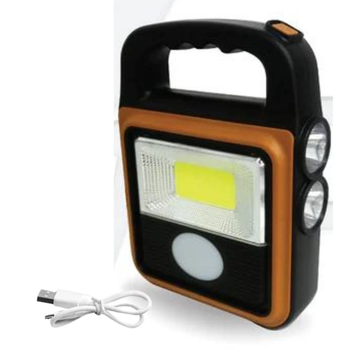 Taşınabilir 4 Farklı Fonksiyonlu Güneş Enerjili ve USB ile Şarj Olabilen Portatif Led Işıldak HS-80