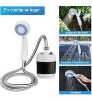 Taşınabilir Şarjlı Seyyar Duş Seti