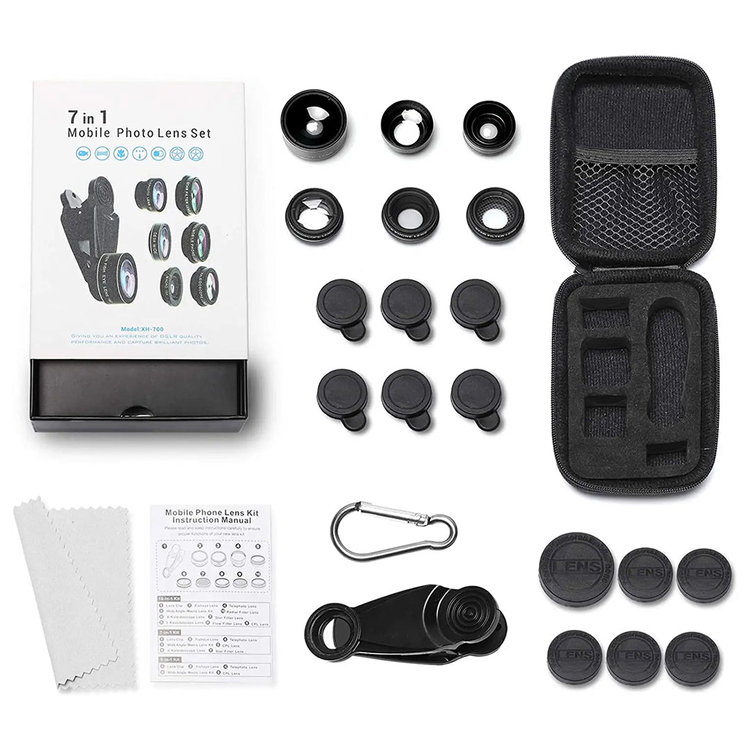 TELEFON KAMERA 6LI SET LENS KİTİ