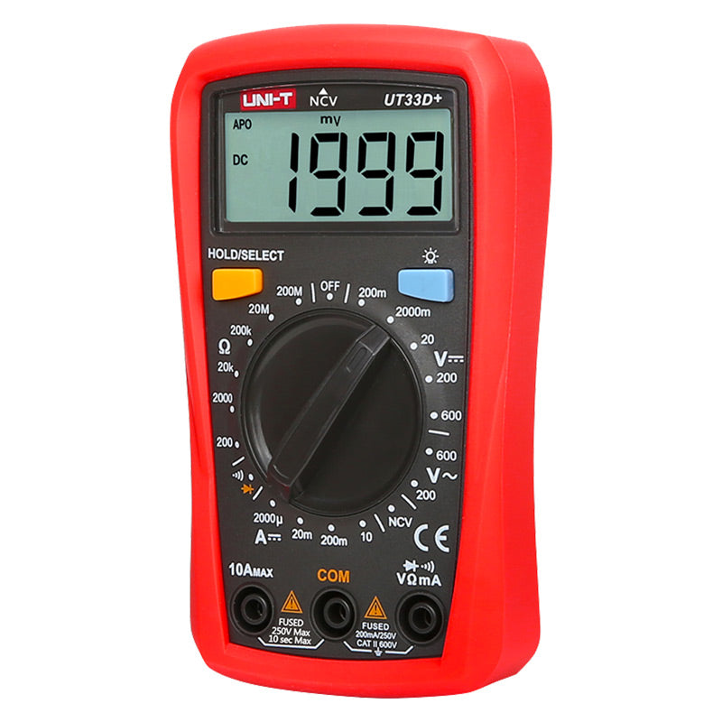 Unı-T Ut-33D+ Plus Dıgıtal Ölçü Aleti Multimetre