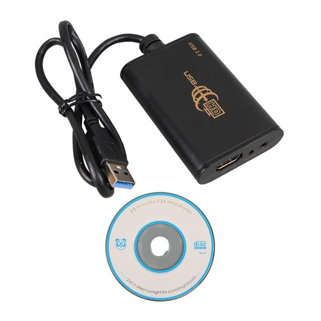 USB 3.0 TO HDMI Görüntü Çevirici Adaptör Audio Ses Çıkışlı 40Cm Kablo