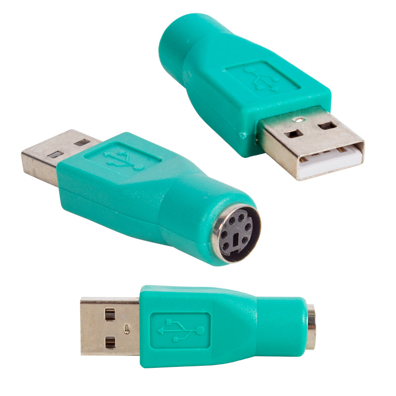 USB PS2 конвертер Jack Usb-male/PS2-female 