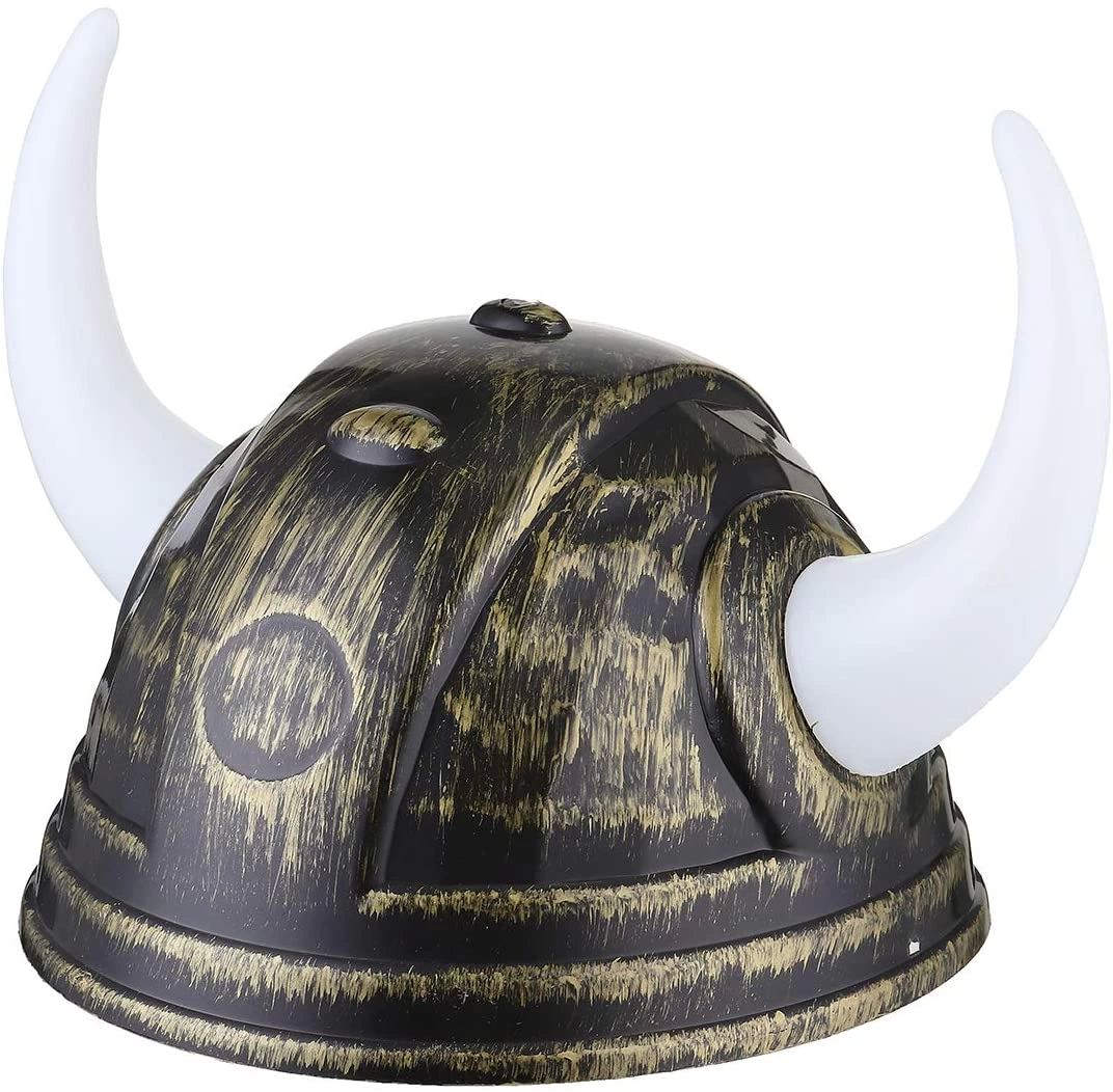 Viking Başlığı Asteriks Başlığı Altın Renk