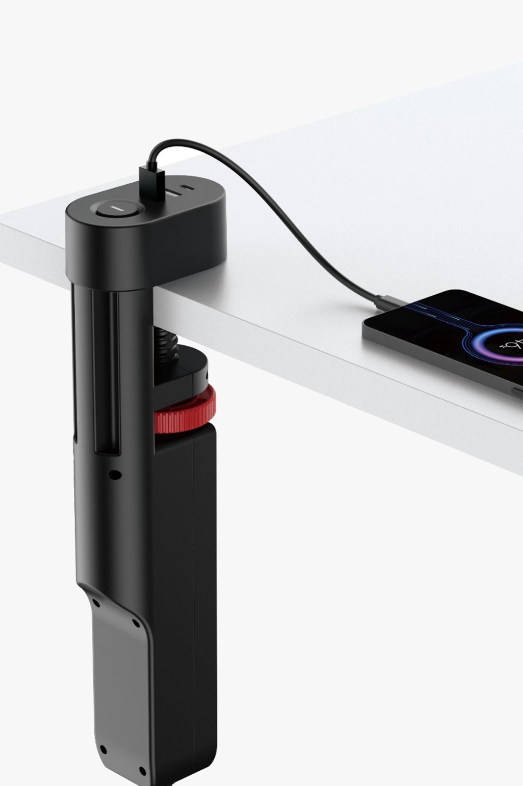Masa Tipi Pd20w Akım Korumalı 3’lü Priz 2xusb 1xtype-c Girişli Kablolu Priz Ftr19