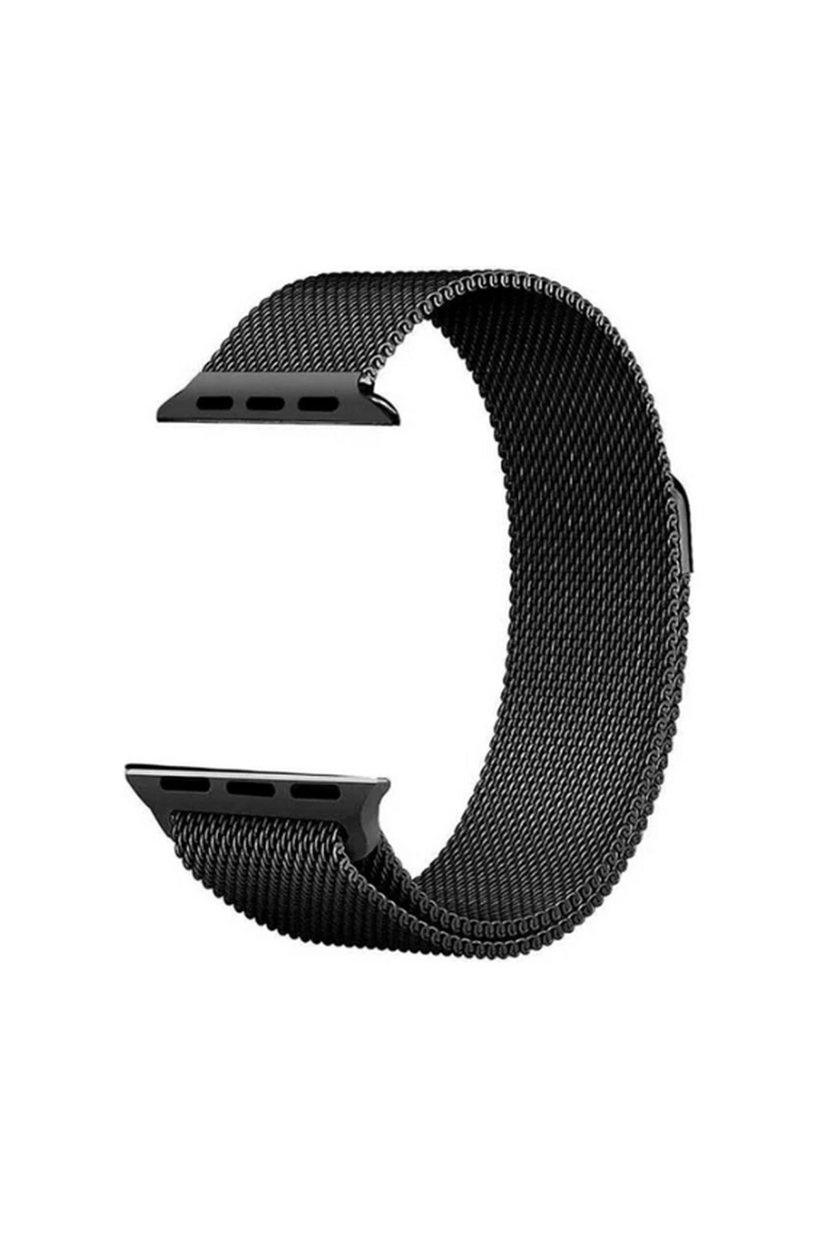 Watch 1 2 3 4 5 6 7 Se 42 Mm/44 Mm/45 Mm Uyumlu Hasır Örgü Metal Milano Kordon Kayış