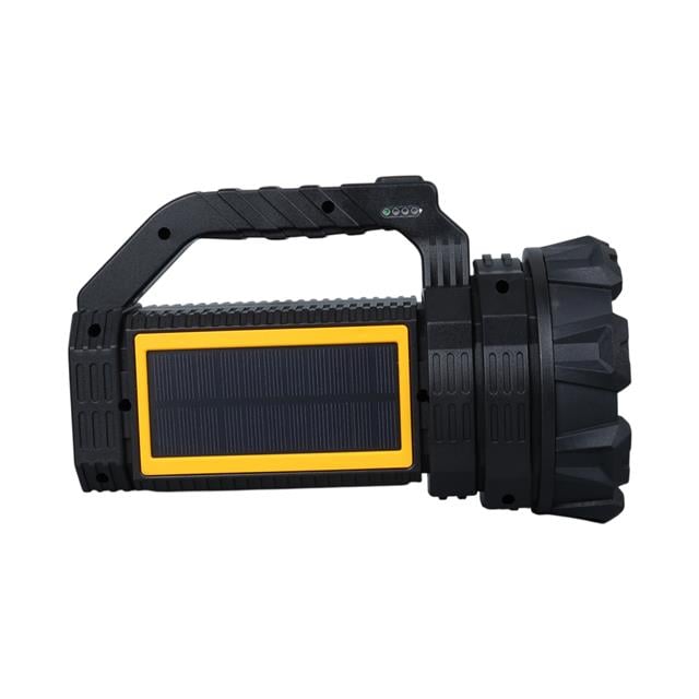W5190 Solar Şarjlı El Feneri Uzun Mesafe Işıldak