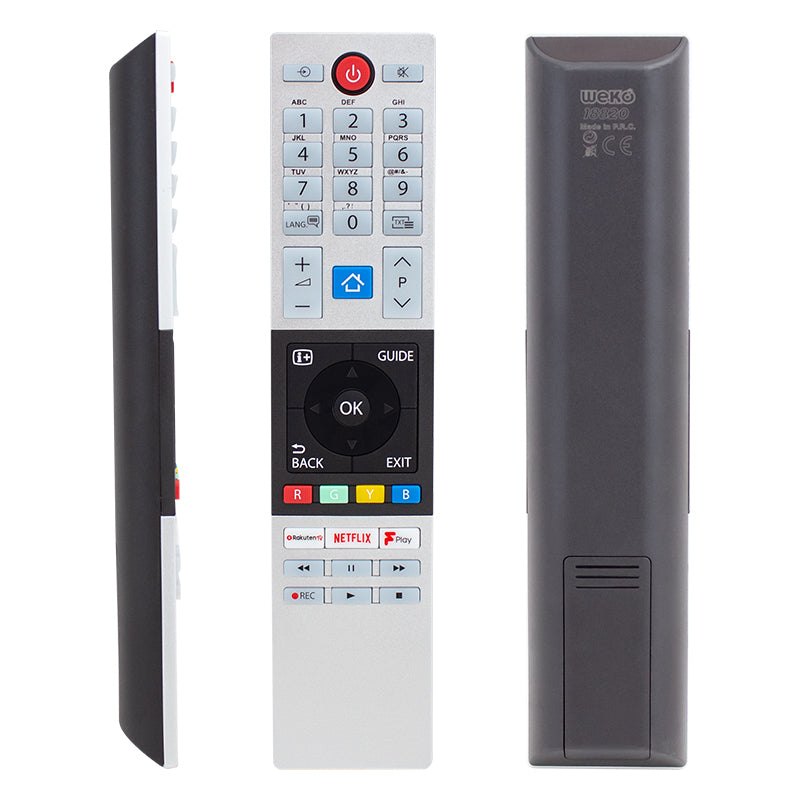 TOSHIBA CT-8533 NETFLIX-PLAY-RAKUTEN TV TUŞLU LCD-LED TV KUMANDA