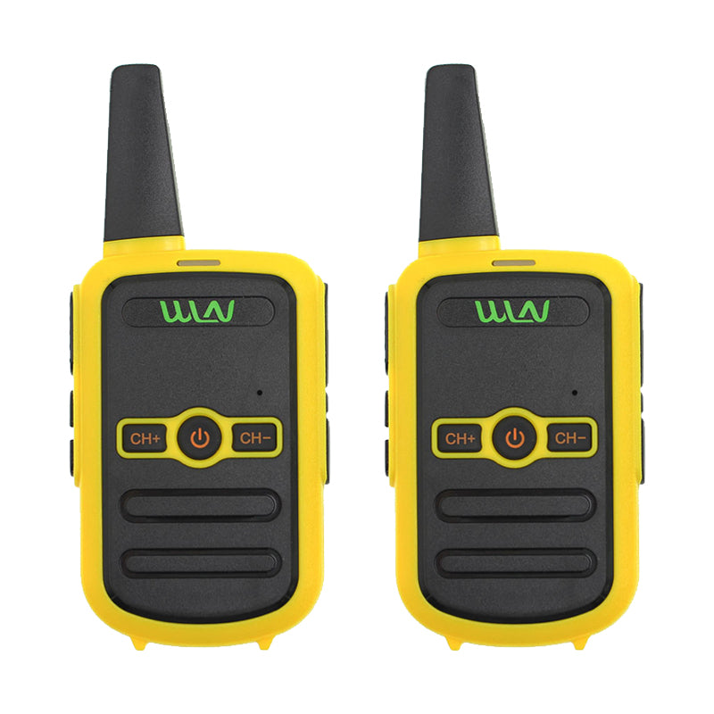 Wln Kd-c51 16-канальный жёлтый чехол-зарядное устройство в комплекте с двумя радиостанциями 
