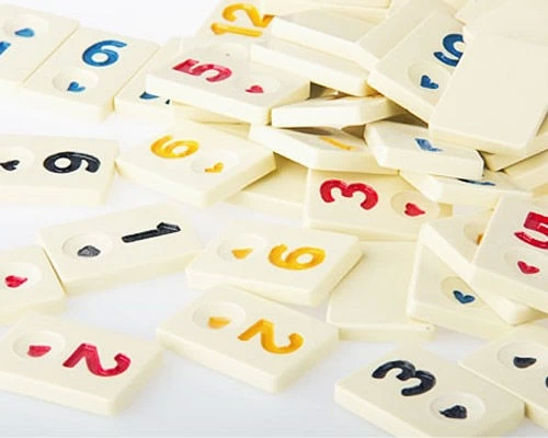 Yetişkin Büyük Boy Plastik Okey Takımı