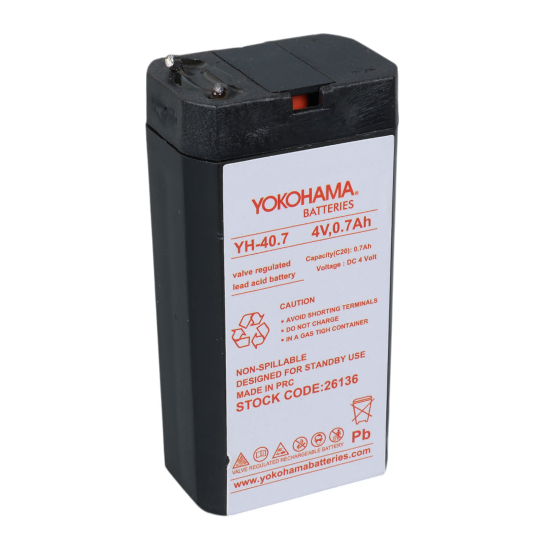 Yokohama Yh-40.7 4 Вольта - 0,7 Ампер Сухая батарея 