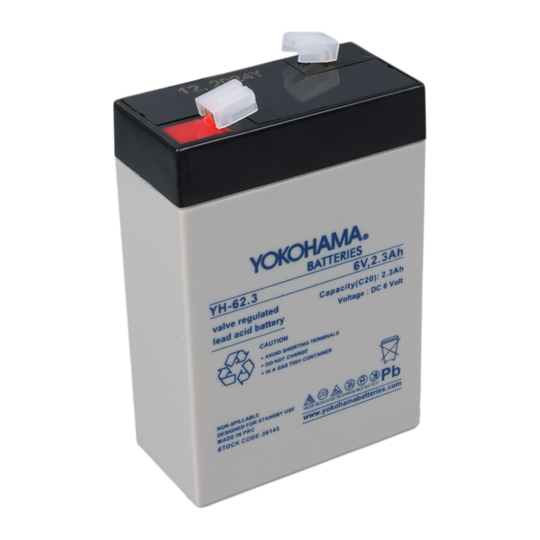 Аккумулятор Yokohama Yh-62.3 6 Вольт - 2,3 Ампер 