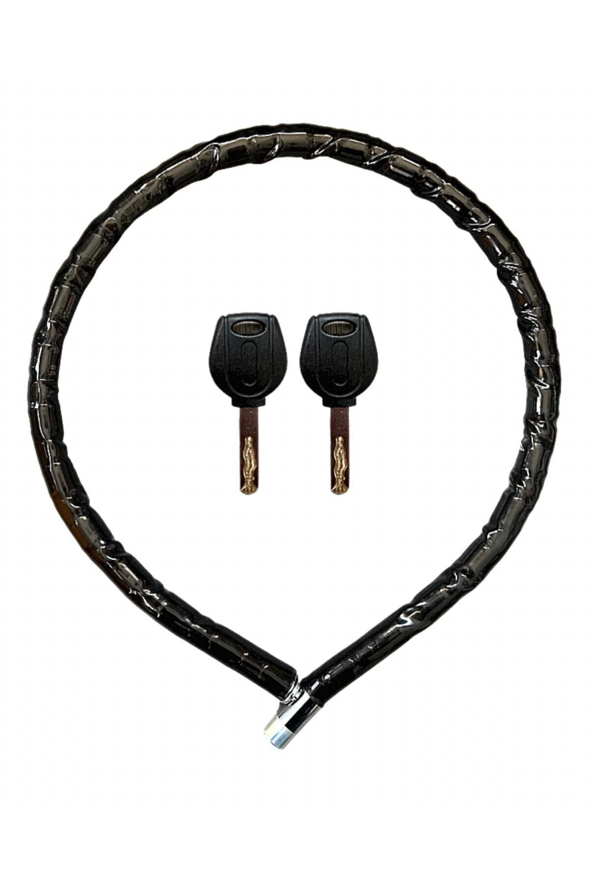 Yuma Ym-752 Motorsiklet Kilidi Anahtarlı Körüklü Siyah