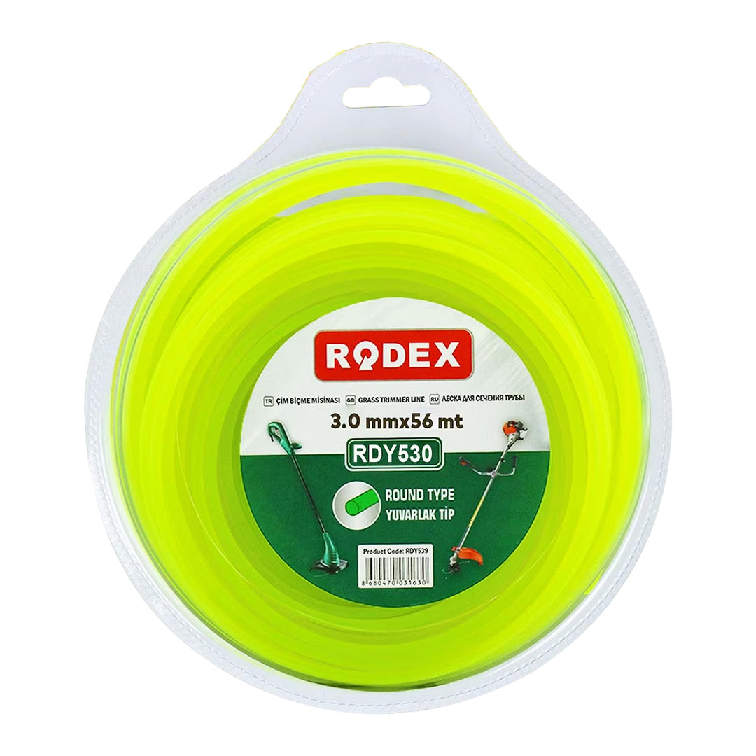 Yuvarlak Tip Çim Biçme Misinası 3Mmx56Mt