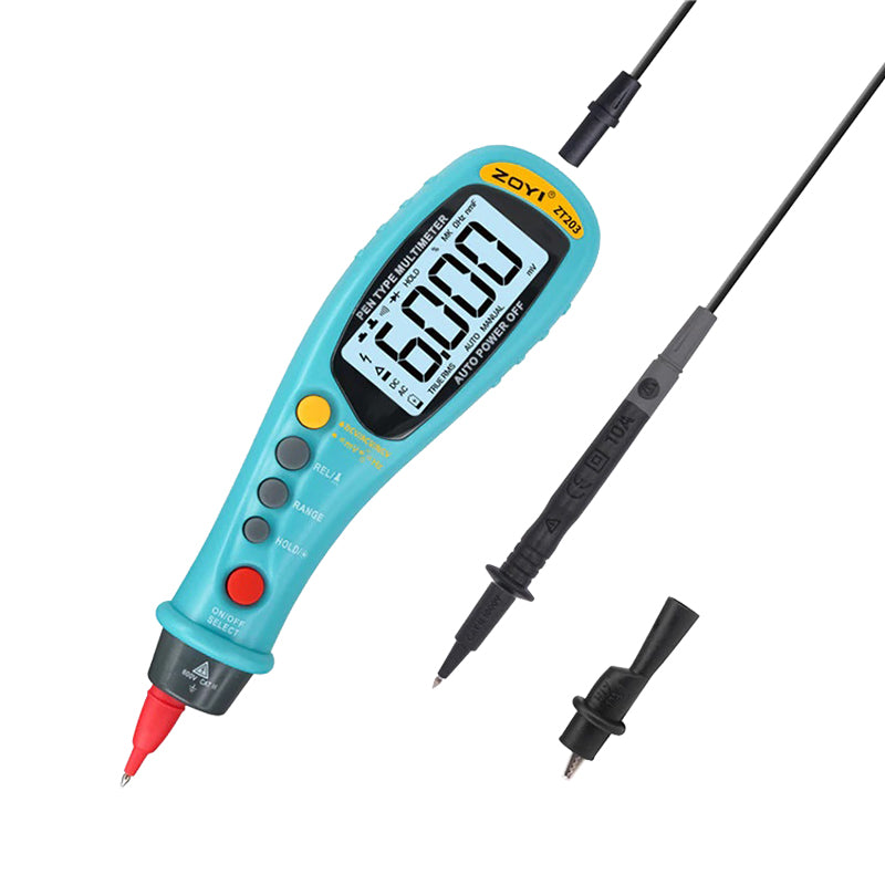 Zoyı Zt-203 Kalem Tipi True Rms Dijital Ölçü Aleti